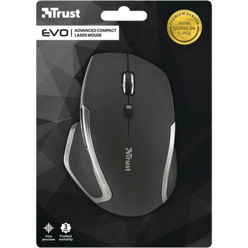Миша бездротова Trust Evo Compact Black (21242)