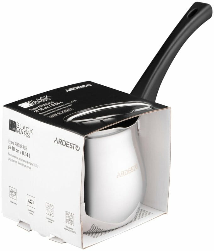 Турка Ardesto Black Mars 0.64 л (AR0864SB)