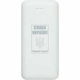Універсальна мобільна батарея PowerPlant TPB22 20000mAh White (PB930531)