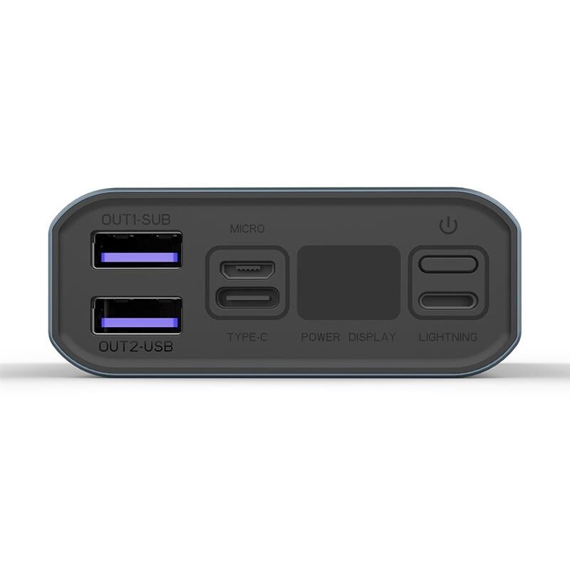 Универсальная мобильная батарея ColorWay 20000mAh Gray (CW-PB200LPH3GR-PDD)