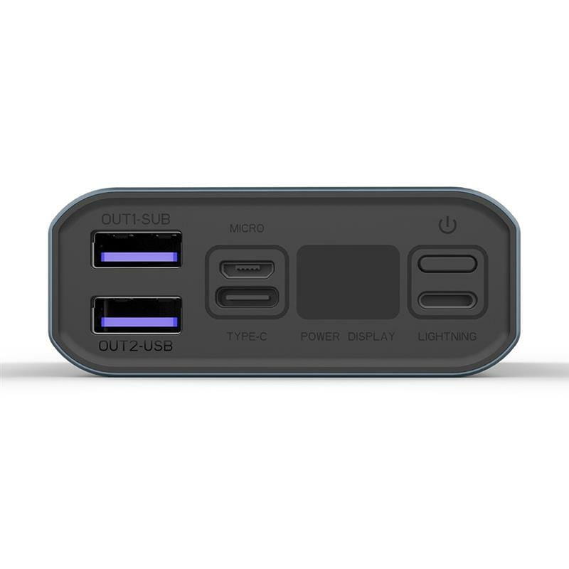 Универсальная мобильная батарея ColorWay 20000mAh Gray (CW-PB200LPH3GR-PDD)