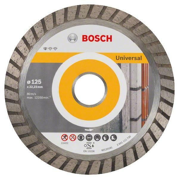 Круг відрізний универсальный Bosch 125х2.0х22.2мм (2608602394)