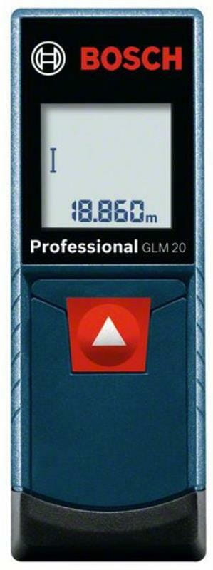 Лазерний далекомір Bosch Professional GLM 20 (0601072E00)