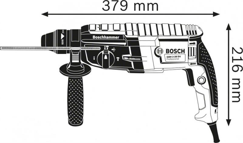 Перфоратор Bosch GBH 2-28 (0611267500)