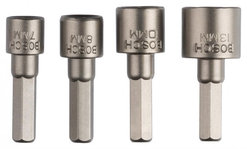 Набор насадок торцевых Bosch 1/4 (2609255904)