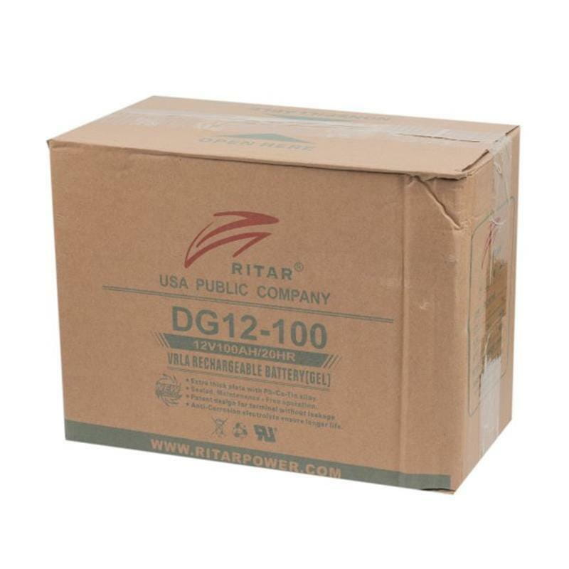 Аккумуляторная батарея Ritar 12V 100AH (DG12-100) GEL