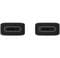 Фото - Кабель Samsung USB Type-C - USB Type-C (M/M), 1 м, Black (EP-DA705BBRGRU) | click.ua