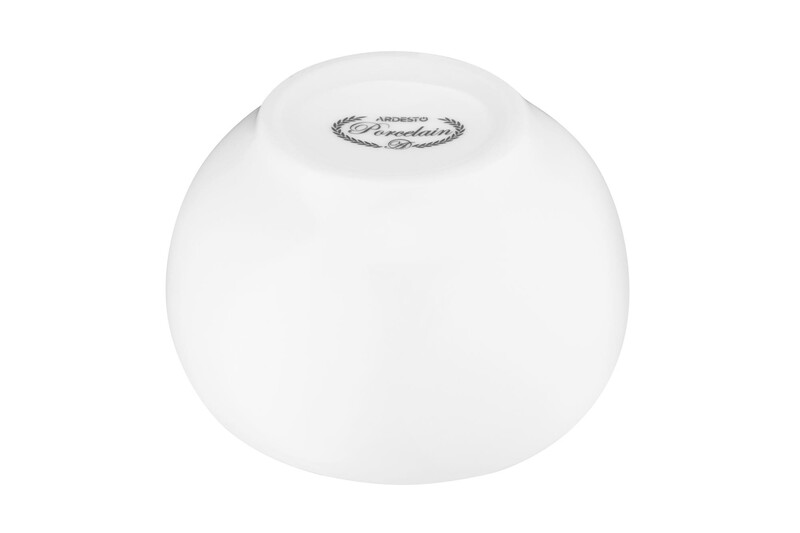 Сахарница Ardesto Imola 9х9х10.3 см White (AR3521I)