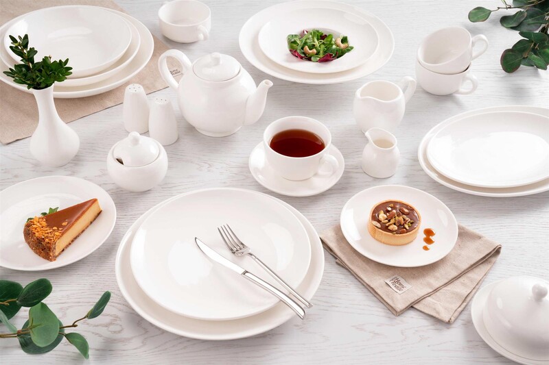 Сахарница Ardesto Imola 9х9х10.3 см White (AR3521I)