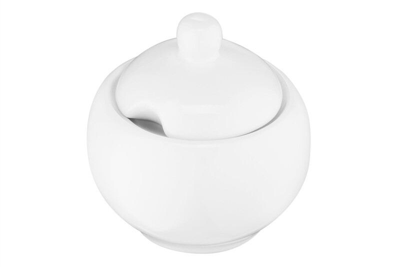 Сахарница Ardesto Imola 9х9х10.3 см White (AR3521I)