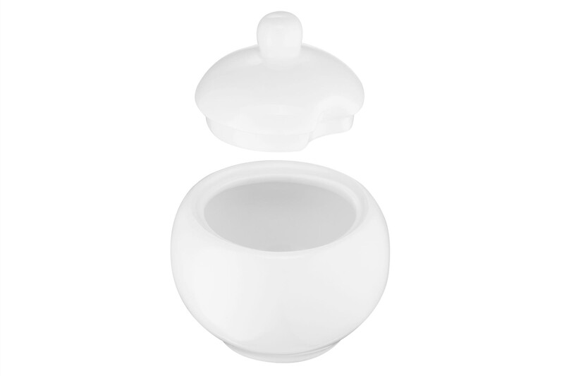 Сахарница Ardesto Imola 9х9х10.3 см White (AR3521I)