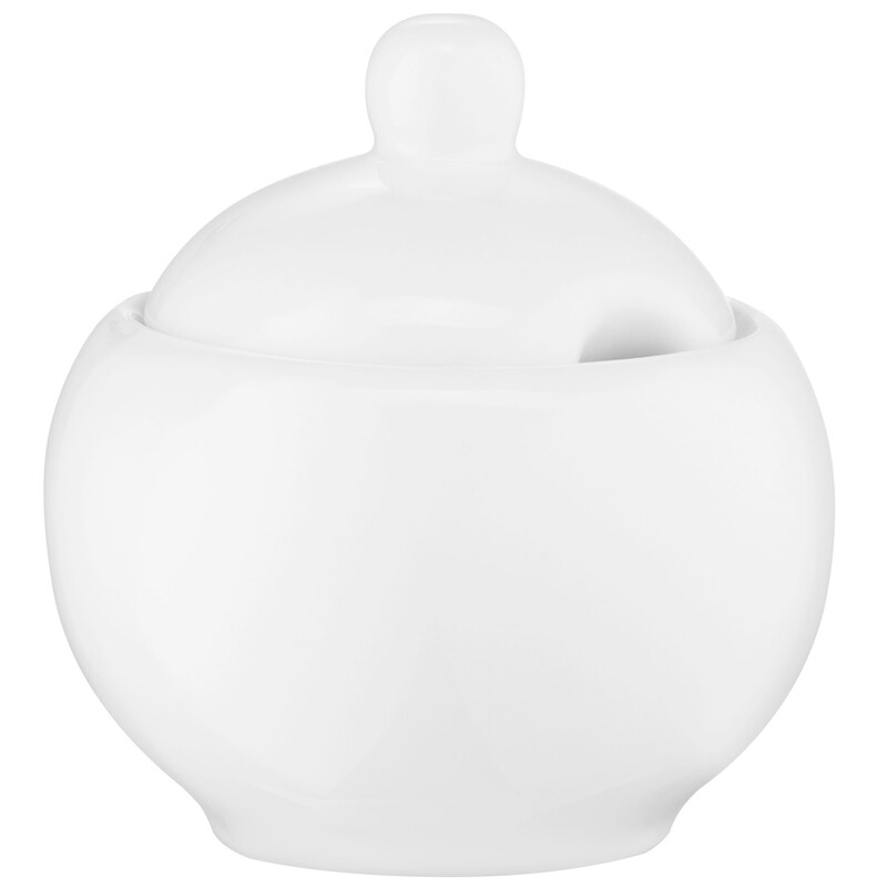 Сахарница Ardesto Imola 9х9х10.3 см White (AR3521I)