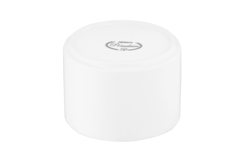 Сахарница Ardesto Prato 7.8х7.8х9 см White (AR3622P)