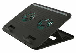 Охлаждающая подставка для ноутбука Trust Cyclone Notebook Cooling Stand Black 16" (17866)