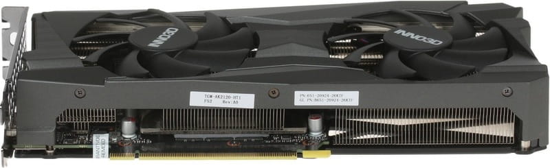 Видеокарта GF RTX 3060 12GB GDDR6 Twin X2 Inno3D (N30602-12D6-119032AH) (LHR)