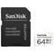 Фото - Карта памяти MicroSDXC 64GB UHS-I/U3 Class 10 SanDisk High Endurance R100/W40MB/s + SD-adapter (SDSQQNR-064G-GN6IA) | click.ua