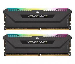 Модуль памяти DDR4 2x16GB/3600 Corsair Vengeance RGB Pro SL Black (CMH32GX4M2D3600C18)
