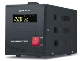 Стабилизатор REAL-EL Stab Energy-2000 Black