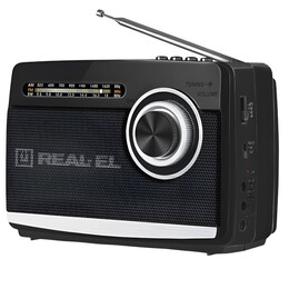 Радіоприймач REAL-EL X-510 Black