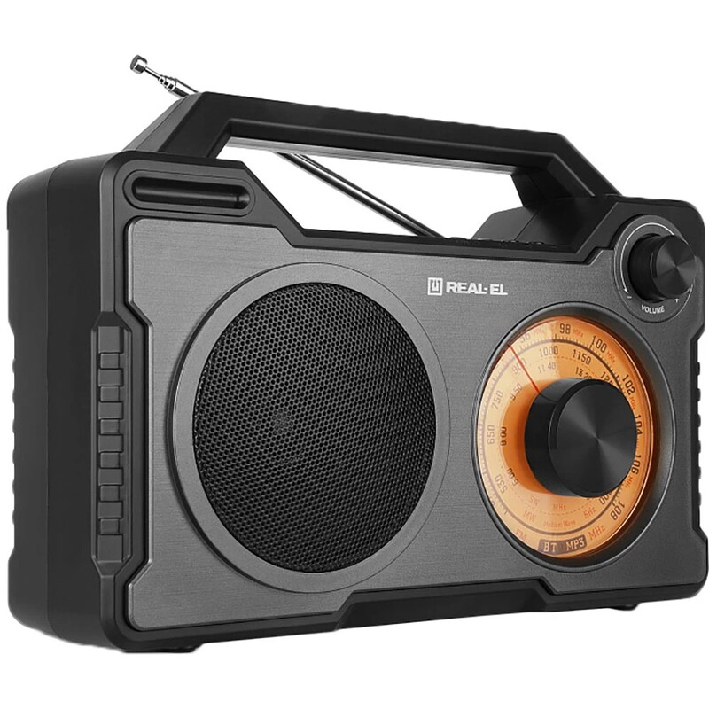 Радіоприймач REAL-EL X-703 Black
