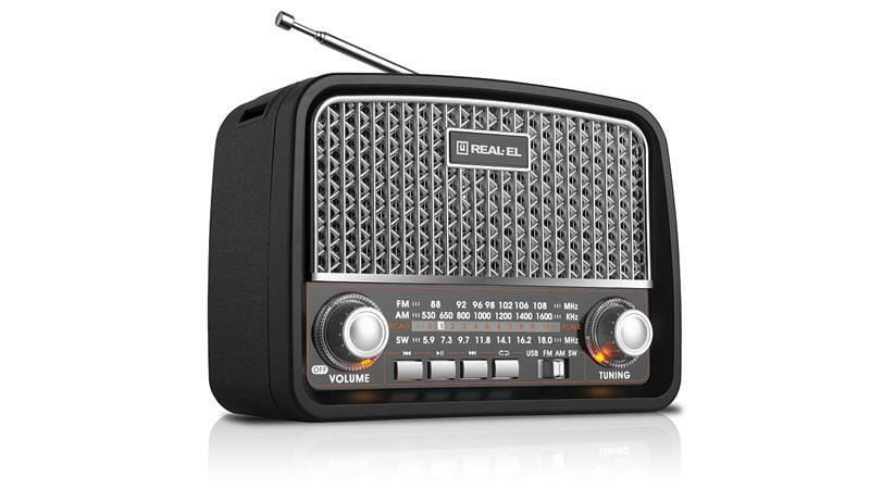 Радиоприемник REAL-EL X-520 Black