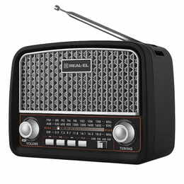 Радіоприймач REAL-EL X-520 Black