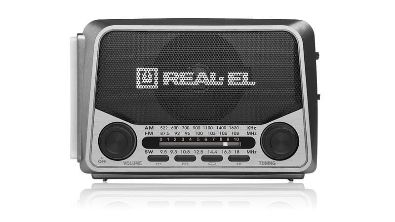 Радіоприймач REAL-EL X-525 Grey