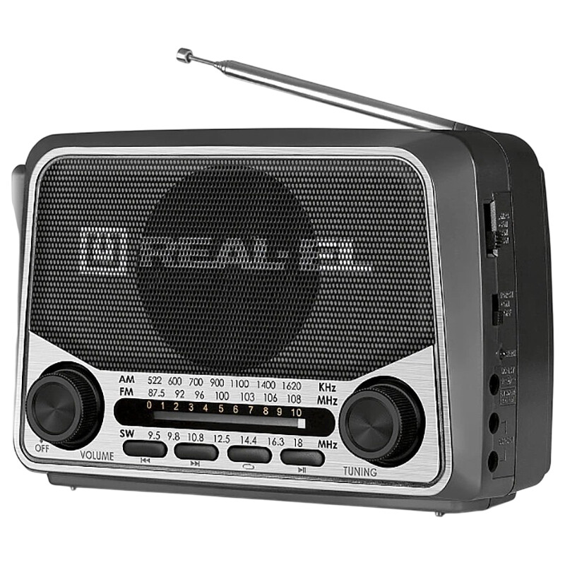 Радіоприймач REAL-EL X-525 Grey
