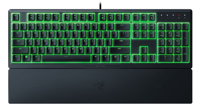 Клавiатура Razer Ornata V3 X ENG/RU Black (RZ03-04470800-R3R1)