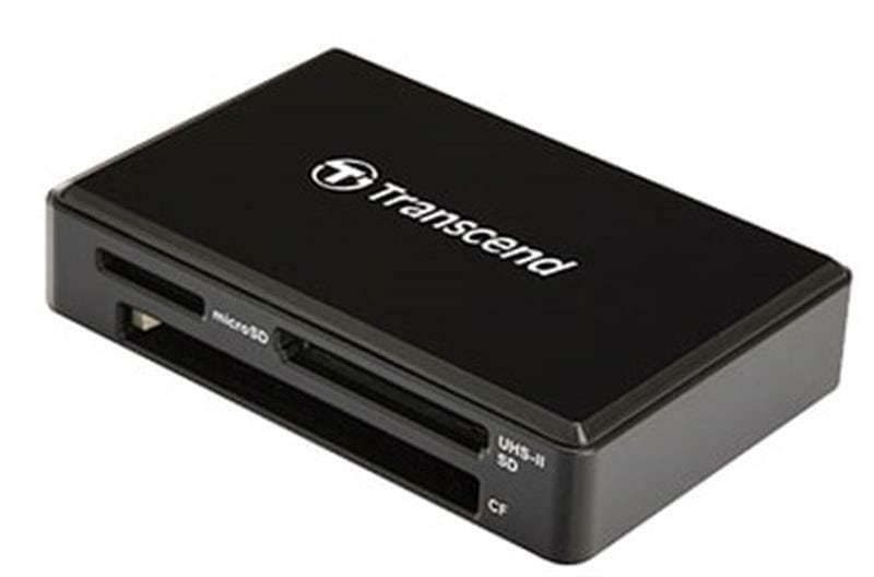 Кардридер Transcend TS-RDF9K2 Black USB3.1-SD/microSD/CF