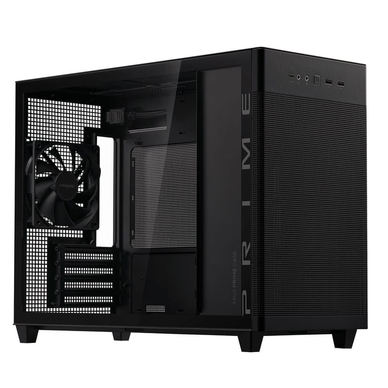 Корпус Asus Prime AP201 Black Tempered Glass без БП (90DC00G0-B39010)