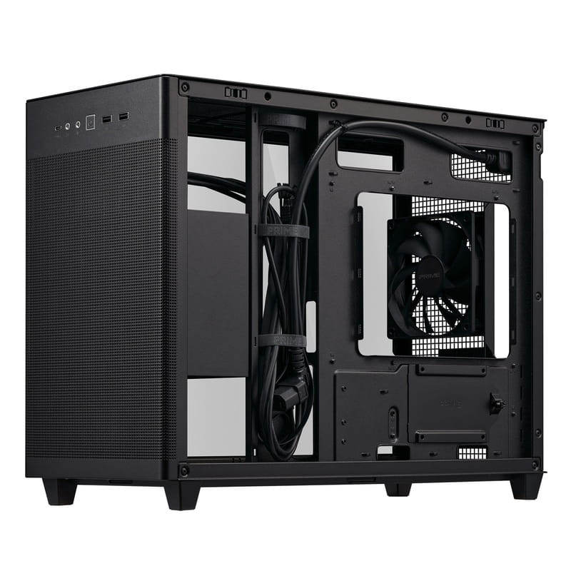 Корпус Asus Prime AP201 Black Tempered Glass без БП (90DC00G0-B39010)