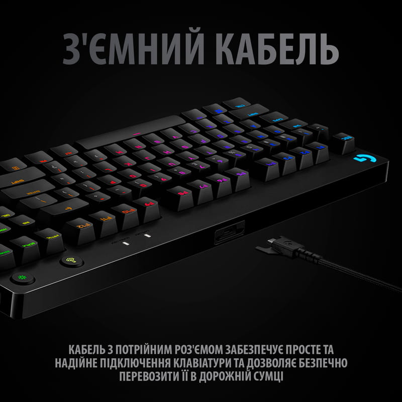 Клавiатура Logitech G Pro Mechanical Gaming (920-009392)