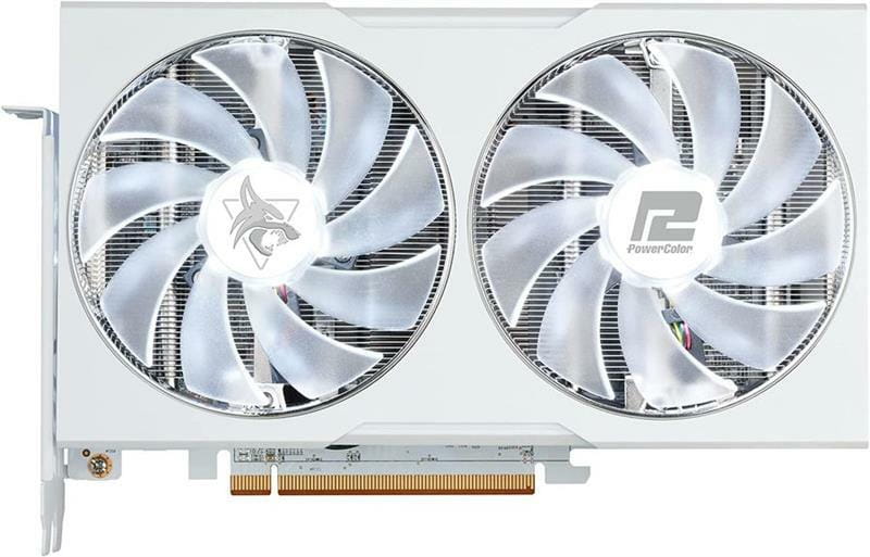 Видеокарта AMD Radeon RX 6650 XT 8GB GDDR6 Hellhound Spectral White PowerColor (AXRX 6650 XT 8GBD6-3DHLV2/OC)