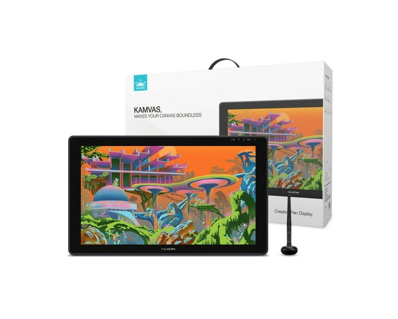 Графічний монітор Huion Kamvas 22 Plus + рукавичка