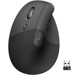 Мышь беспроводная Logitech Lift Vertical Ergonomic Graphite (910-006474)