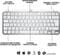 Фото - Клавиатура беспроводная Logitech MX Keys Mini Wireless Illuminated UA Pale Gray (920-010499) | click.ua