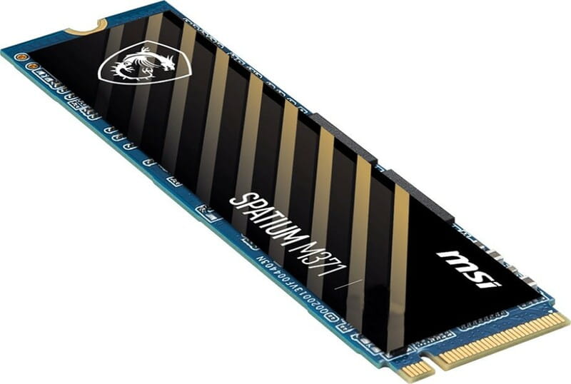 Накопичувач SSD  500GB MSI Spatium M371 M.2 2280 PCIe 3.0 x4 NVMe 3D NAND TLC (S78-440K160-P83)