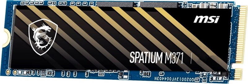 Накопитель SSD  500GB MSI Spatium M371 M.2 2280 PCIe 3.0 x4 NVMe 3D NAND TLC (S78-440K160-P83)