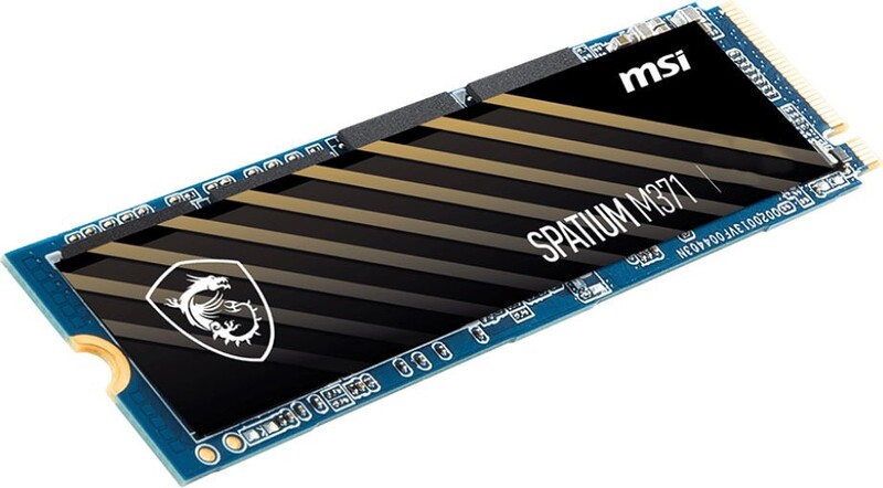 Накопитель SSD  500GB MSI Spatium M371 M.2 2280 PCIe 3.0 x4 NVMe 3D NAND TLC (S78-440K160-P83)