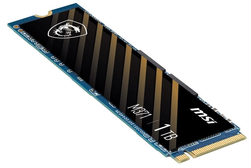 Накопитель SSD 1TB MSI Spatium M371 M.2 2280 PCIe 3.0 x4 NVMe 3D NAND TLC (S78-440L870-P83)