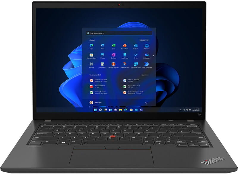 Ноутбук Lenovo ThinkPad T14 Gen 3 (21AH00BBRA) Black