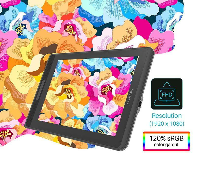 Графічний монітор Huion Kamvas Pro 12 + рукавичка
