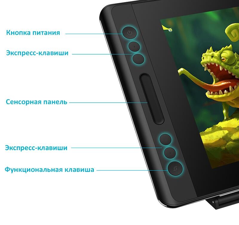Графический монитор Huion Kamvas Pro 12 + перчатка