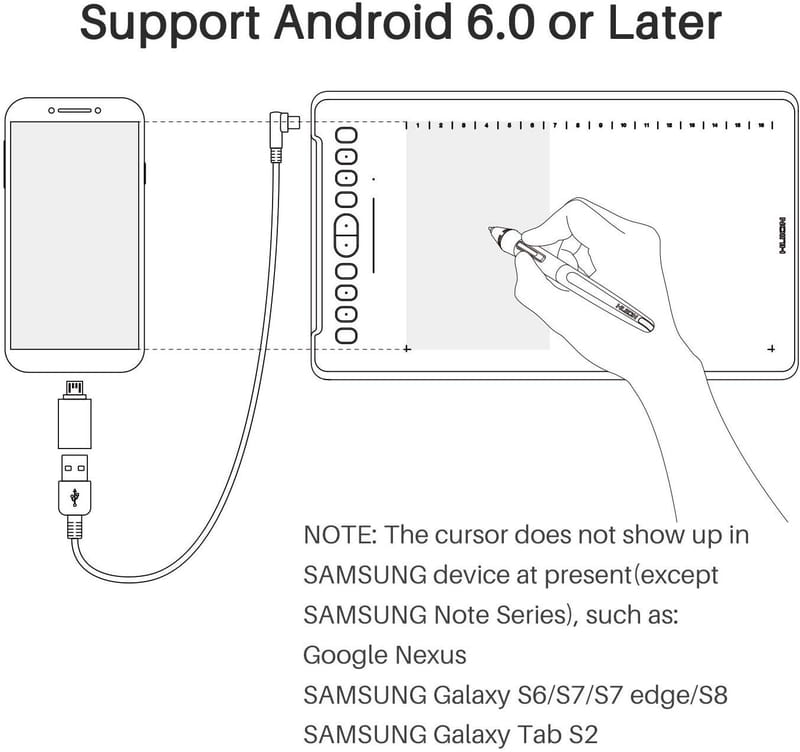Графічний планшет Huion H1161 + рукавичка