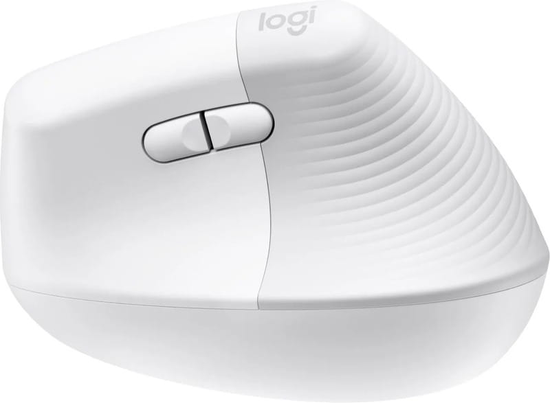 Мышь беспроводная Logitech Lift for Mac Vertical Ergonomic White (910-006477)