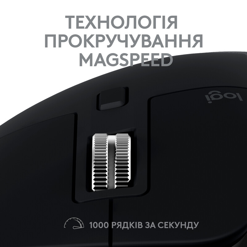 Миша бездротова Logitech MX Master 3S For Mac Space Grey (910-006571)