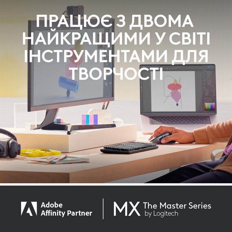 Миша бездротова Logitech MX Master 3S For Mac Space Grey (910-006571)