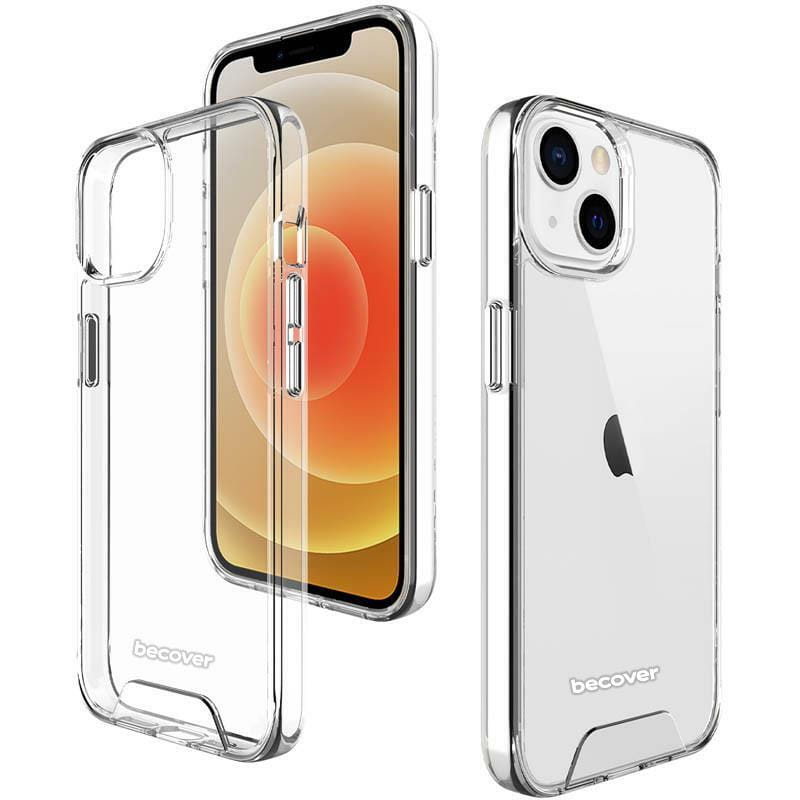 Чохол-накладка BeCover Space Case для Apple iPhone 14 Plus Transparancy (708582)
