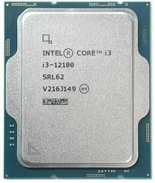 Процессор Intel Core i3 12100 3.3GHz (12MB, Alder Lake, 60W, S1700) Tray (CM8071504651012)